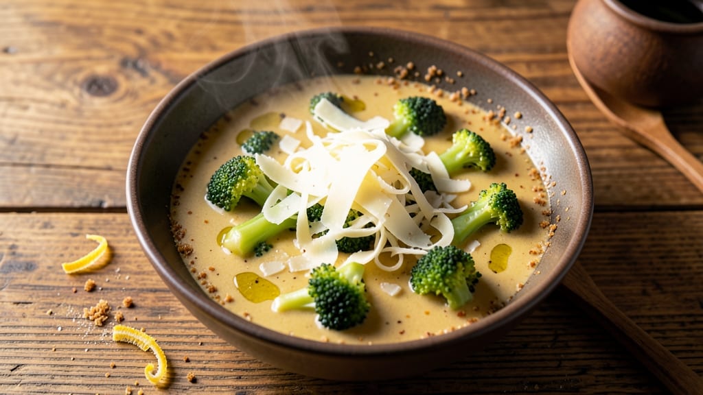 Award Winning Broccoli Cheese Soup Recipe: Velvety Cream With Crispy Top Magic