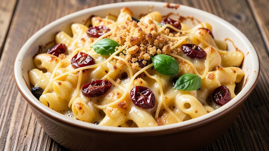 Baked Mac and Cheese With Tomatoes Recipe: Sun-Dried Tomato Twist for Bold Flavor