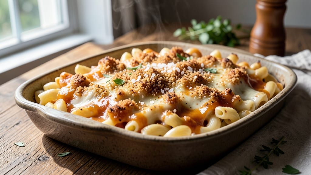 Baked Mac and Cheese Recipe for Large Group: Crowd-Pleasing Bubble-Top Bliss