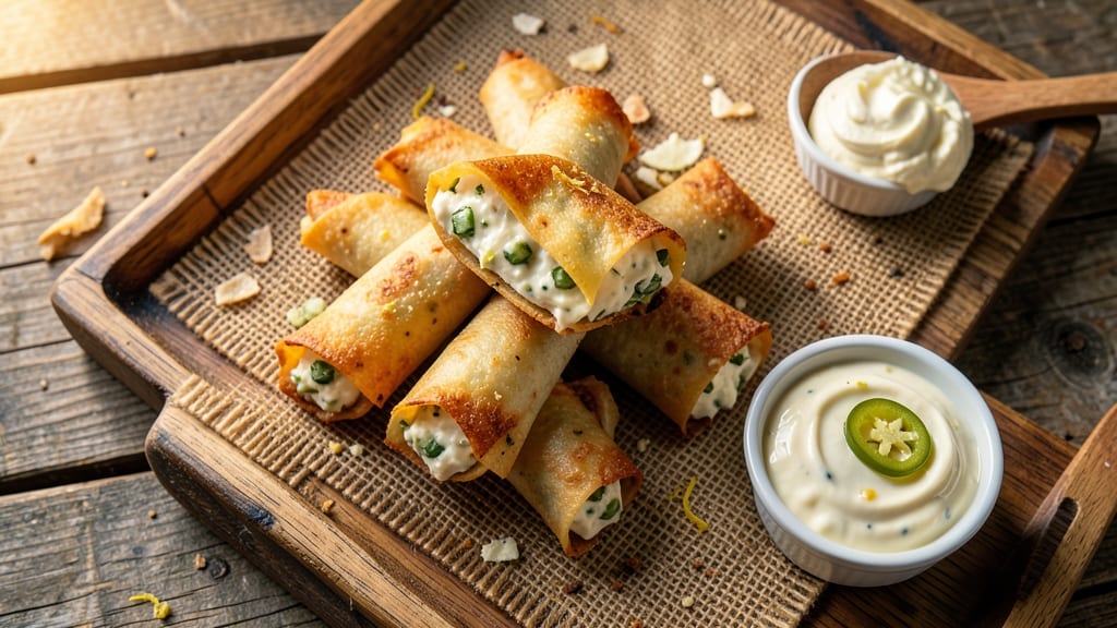 7 11 Jalapeño Cream Cheese Taquitos Recipe: Crispy Tortilla Wraps With Spicy Kick