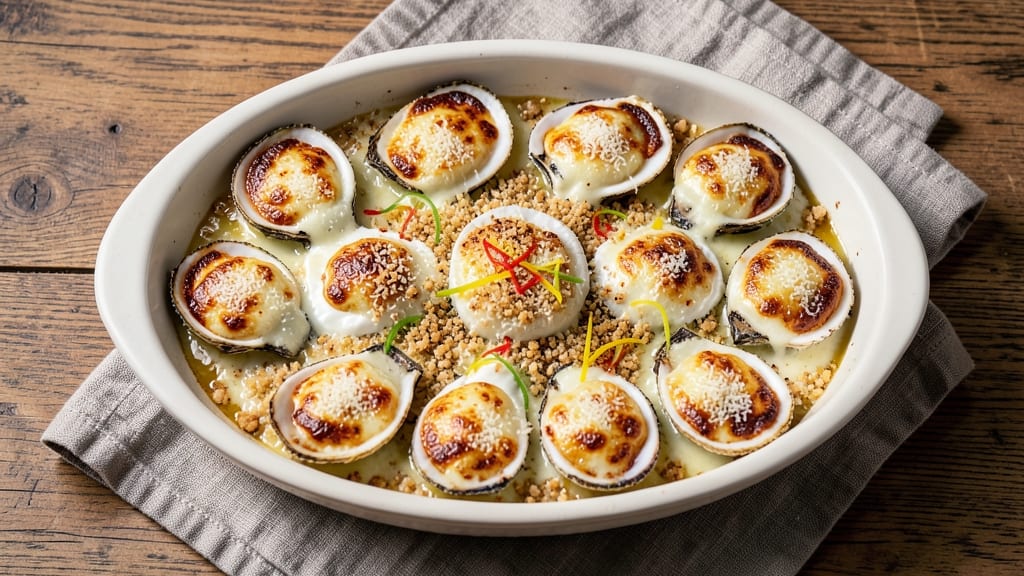 Baked Oysters With Cheese Recipe: Golden Crisp Bites in 15 Minutes