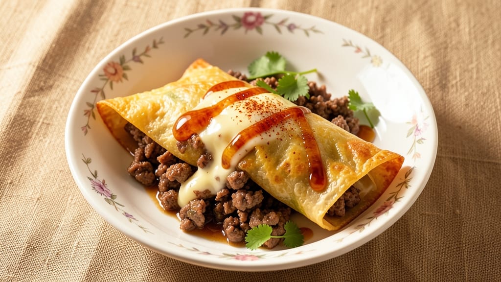 Beef and Cheese Egg Rolls Recipe: Crispy Wraps Stuffed With Savory Beef and Melty Cheese