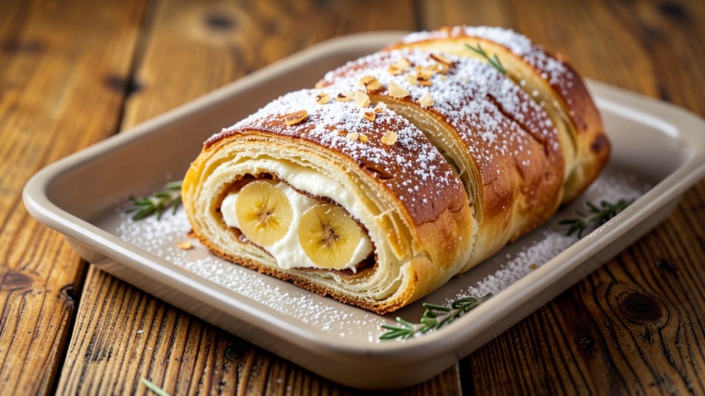 Banana Cheese Rolls Recipe: Flaky Layers Hugging Sweet Cream Filling
