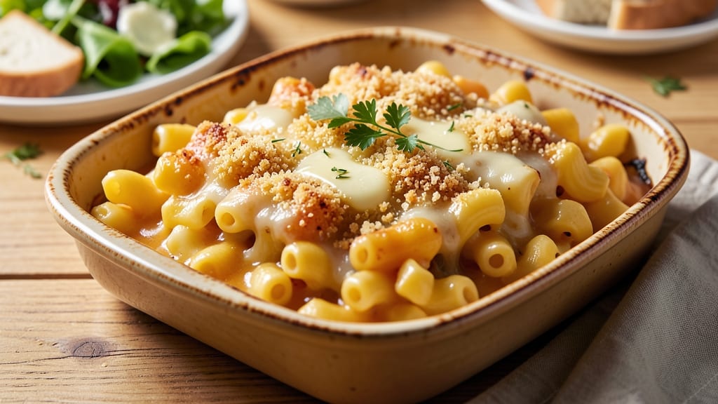 Baked Mac and Cheese Recipe Sharp Cheddar: Crispy Top, Melty Pull-Apart Magic