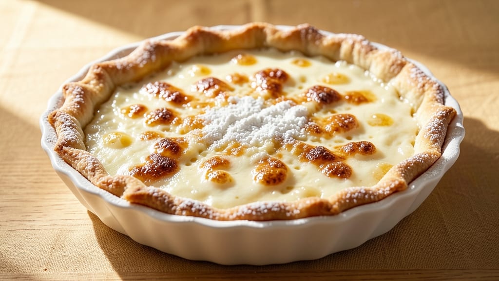 Asiago Cheese Quiche Recipe: Golden Crust With Melted Cheese Rivers