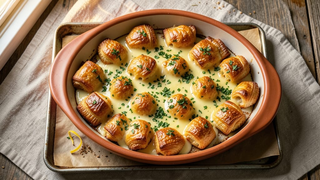 Baked Cheese Snacks Recipe: Crunchy Bites With Melty Cheese Rivers