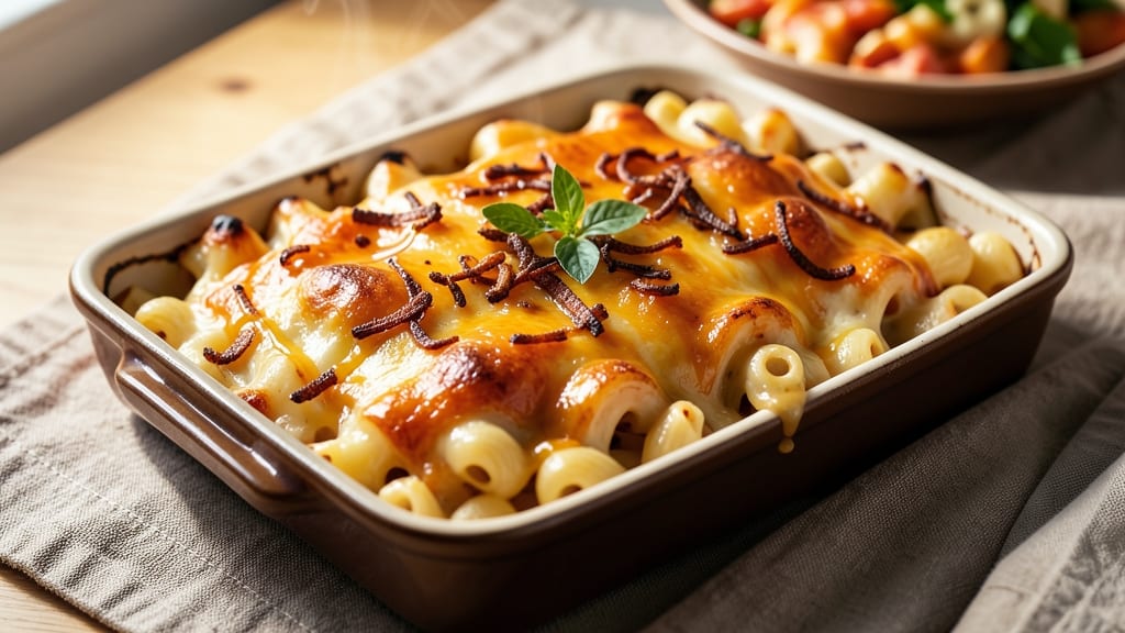 Bakedmac and Cheese Recipe: Crispy Top, Melty Chunks Every Bite
