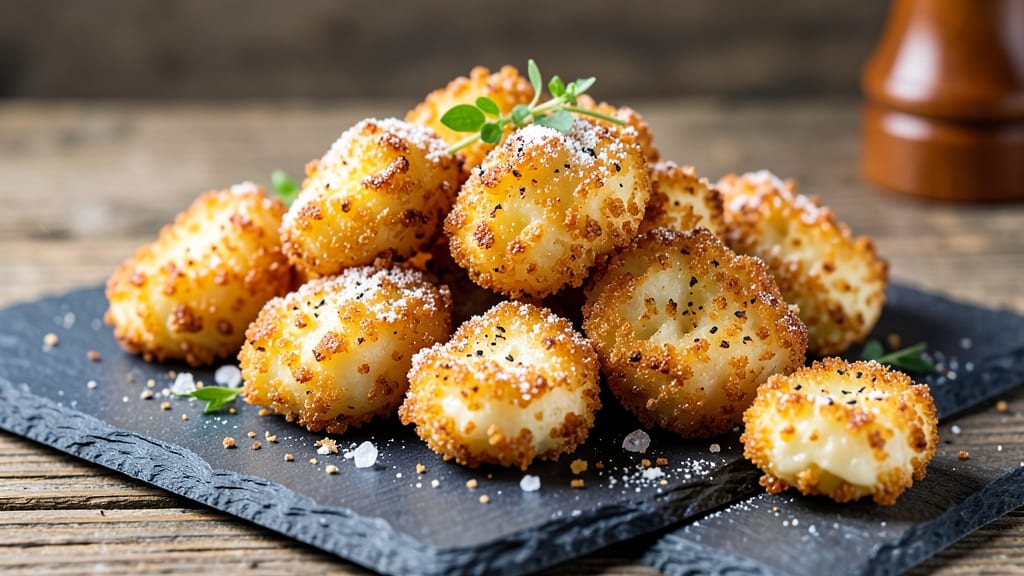Baked Cheese Curds Recipe: Crispy Exteriors, Gooey Centers