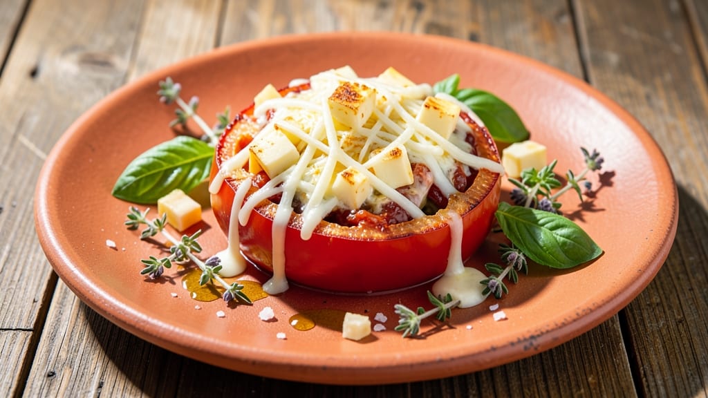 Baked Tomato with Cheese Recipe: Crispy-Topped Meltdown in 25 Minutes