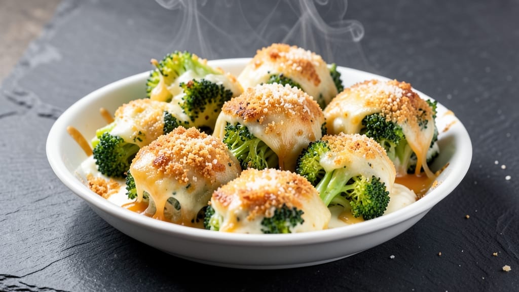Baked Broccoli Cheese Bites Recipe: Crispy-Edged, Melty-Centered Crowd Pleaser