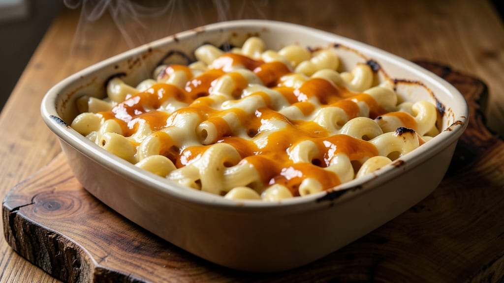 Baked Mac and Cheese Recipe Video: Crispy Breadcrumb Top With Melty Stretchy Cheese