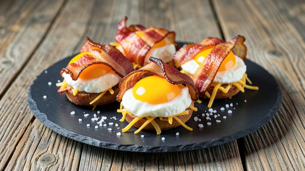 Bacon, Egg, and Cheese Bombs Recipe: Crispy Outside, Gooey Inside Breakfast Bites