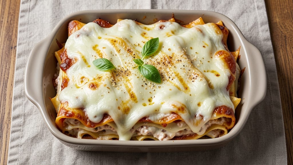 6 Cheese Lasagna Recipe: Triple-Layered Cheese Heaven in One Pan