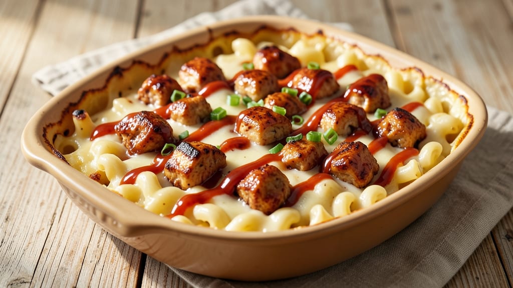 Baked Buffalo Chicken Mac and Cheese Recipe: Spicy Kick and Creamy Crunch in One Dish