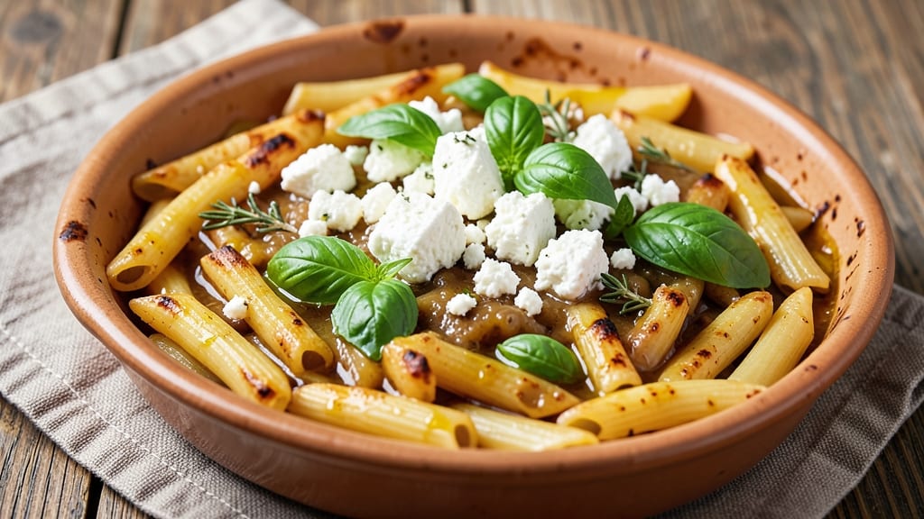 Baked Feta Cheese Pasta Recipe: Golden Crust, Melty Streaks in One Pan