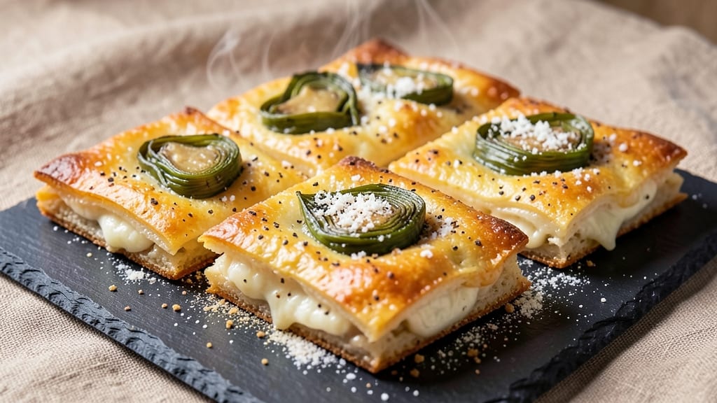 Artichoke Cheese Squares Recipe: Golden Crust, Herb-Infused Cheese Bites