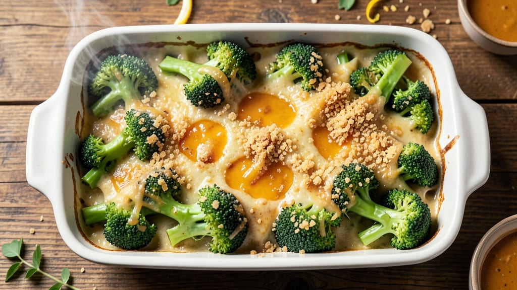 Awesome Broccoli Cheese Casserole Recipe: Crispy Top, Melty Pull-Apart Magic