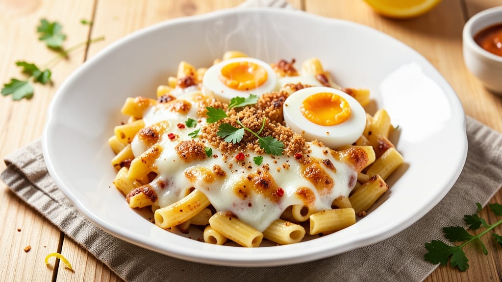 Baked Rotini And Cheese Recipe: Triple-Layered Crunch With Gooey Melts