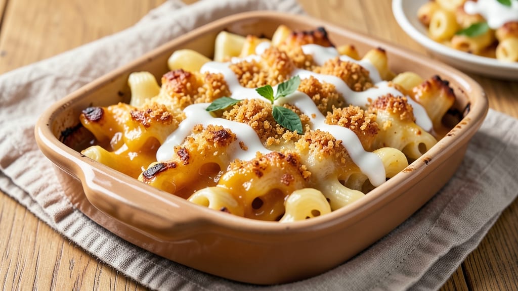 Baked Mac and Cheese Recipe Youtube: Crispy Top, Gooey Streaks in One Pan