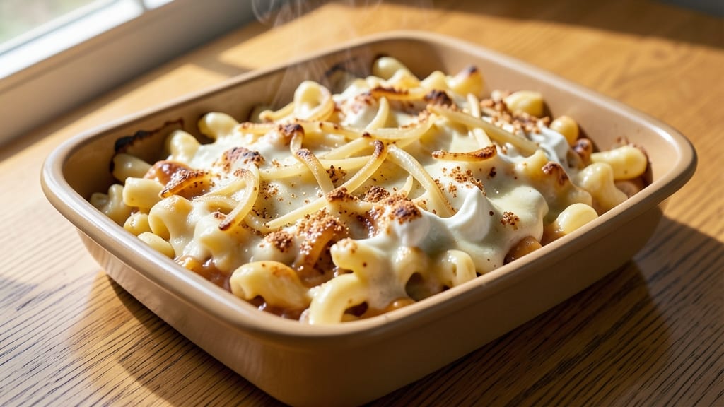 Baked Mac and Cheese Recipe with Velveeta and Cream Cheese: Triple-Creamy Bubble Top Magic
