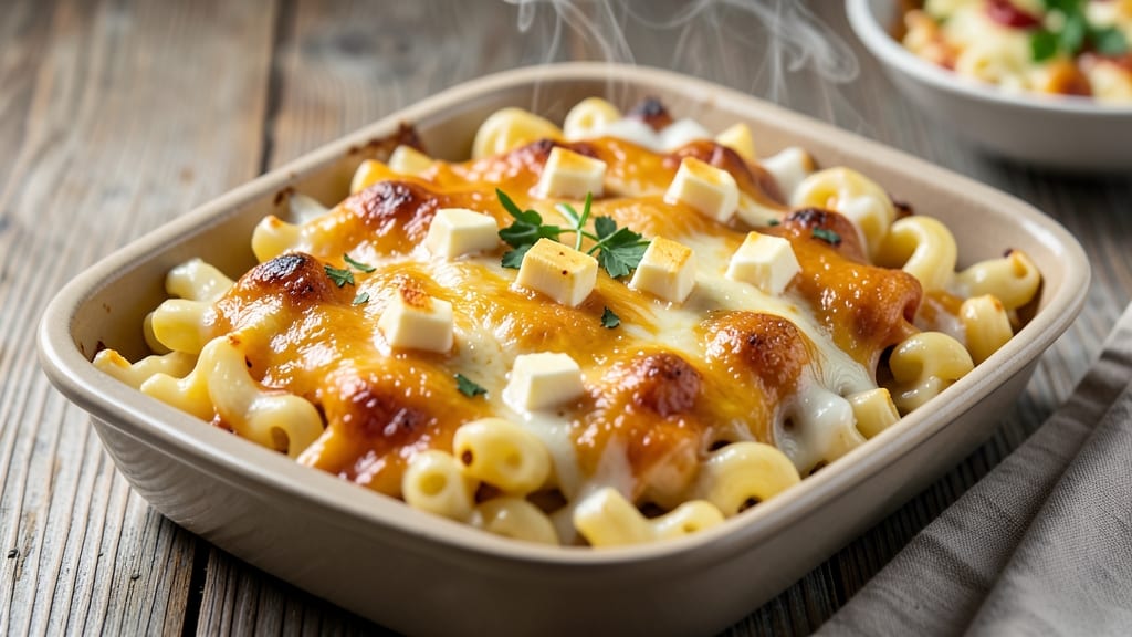 Baked Mac and Cheese Recipe with Velveeta Block: One-Pan Melty Magic in 25 Minutes