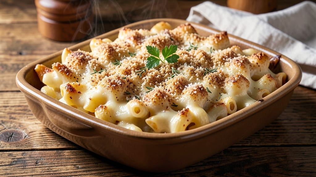 Baked Mac and Cheese Recipe for 12: Crowd-Pleasing Crisp-Top Comfort in One Pan