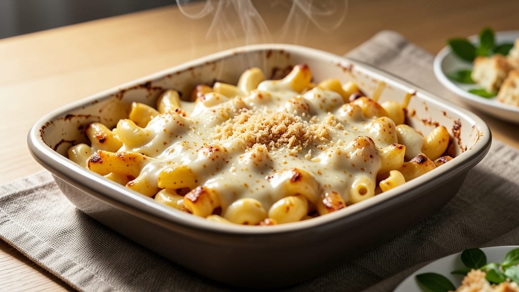 Baked Mac and Cheese Recipe No Cream: Crispy Top, Gooey Pull-Apart Magic