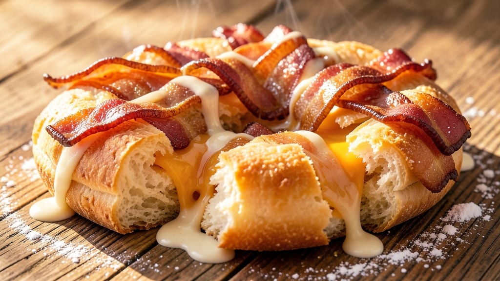 Bacon Cheese Pull Apart Recipe: Crispy Layers and Melty Streaks in One Bite