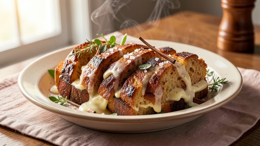 Baked French Toast With Cream Cheese Recipe: Triple-Layered Crispy-Creamy Magic