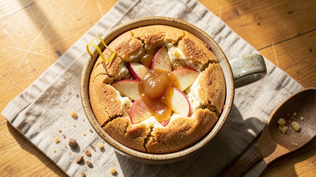 Apple Cinnamon Cottage Cheese Mug Cake Recipe: Spiced Warmth in Single-Serve Speed