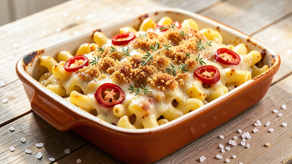 Bahamian Baked Macaroni and Cheese Recipe: Spiced Rum Infusion for Rich Depth