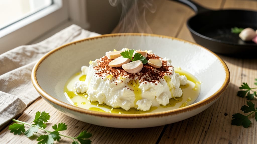 Basque Cottage Cheese Recipe: Smoky Garlic and Paprika-Inspired Spread