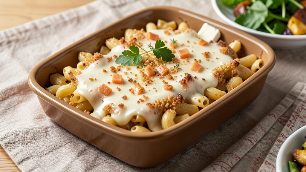 Baked Mac and Cheese Recipe Make Ahead: Double-Baked Crisp with Gooey Pull-Apart Magic