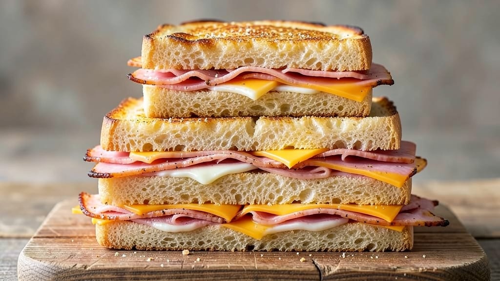 Baked Ham and Cheese Party Sandwiches Recipe: Crispy-Golden Edges With Melty Centers