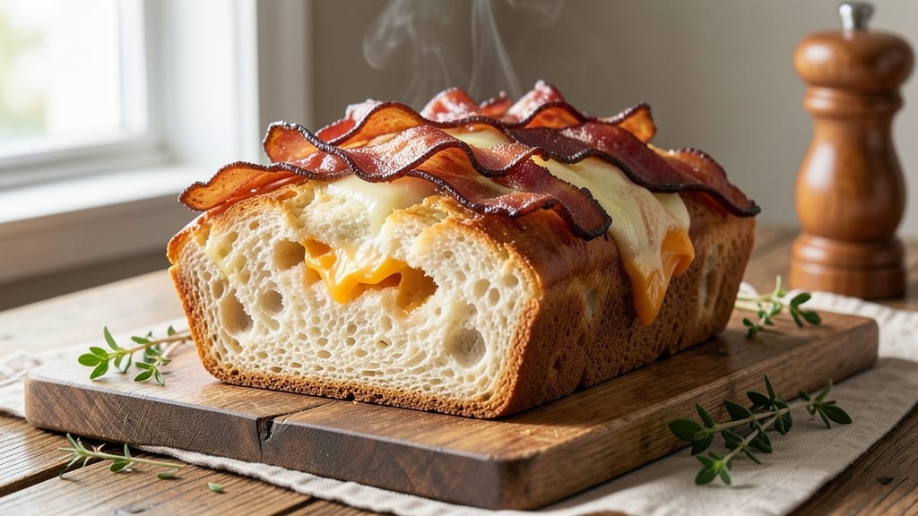 Bacon Cheese Bread Machine Recipe: Crispy Edges, Gooey Pull-Apart Magic