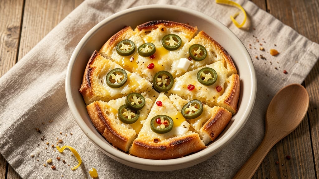 Andersen Bakery Jalapeño Cheese Bread Recipe: Spicy Kick and Buttery Crust in 15 Minutes