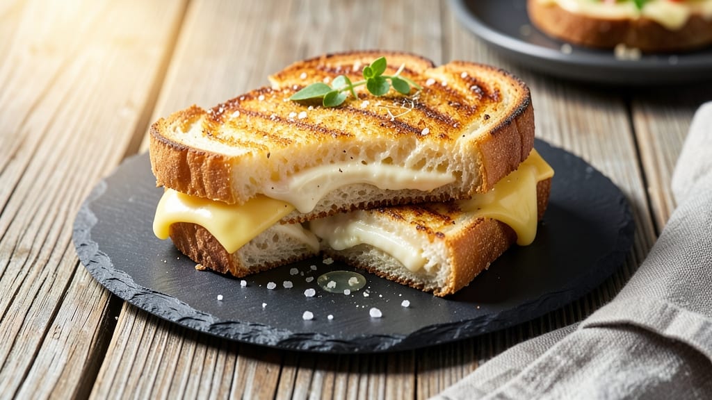 Air Fried Grilled Cheese Recipe: Crispy-Golden Edges and Melty Centers
