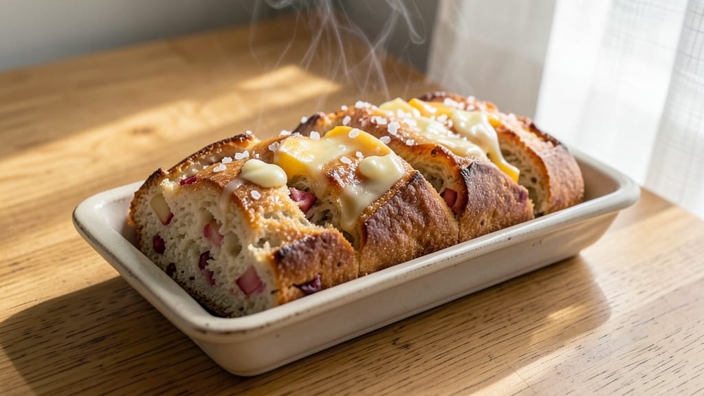 Apple Cheese Bread Recipe: Sweet Apple Swirls and Melty Cheddar Layers