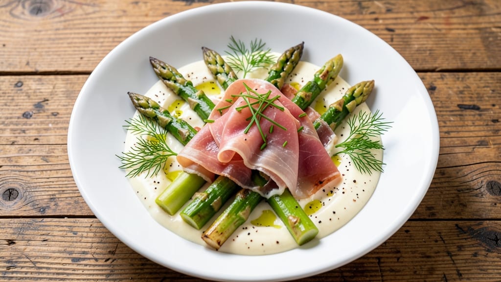 Asparagus Cream Cheese Prosciutto Recipe: Crispy Prosciutto Wrapped in Herbed Cream Cheese