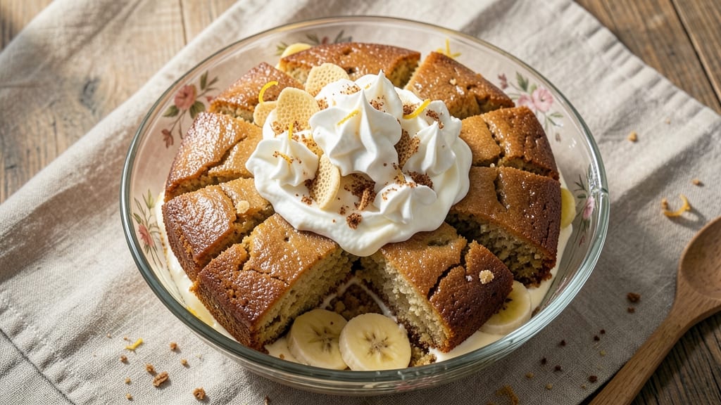 Banana Pudding Cream Cheese Pound Cake Recipe: Vanilla-Infused Layers With Creamy Swirls