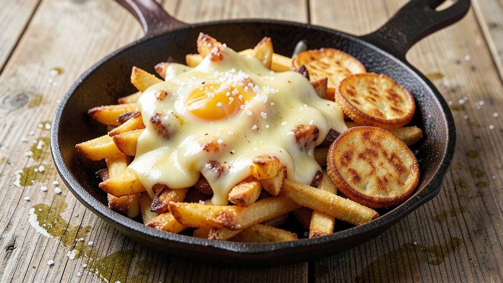 American Cheese Fries Recipe: Crispy Potato Bites with Melted Cheese Rivers