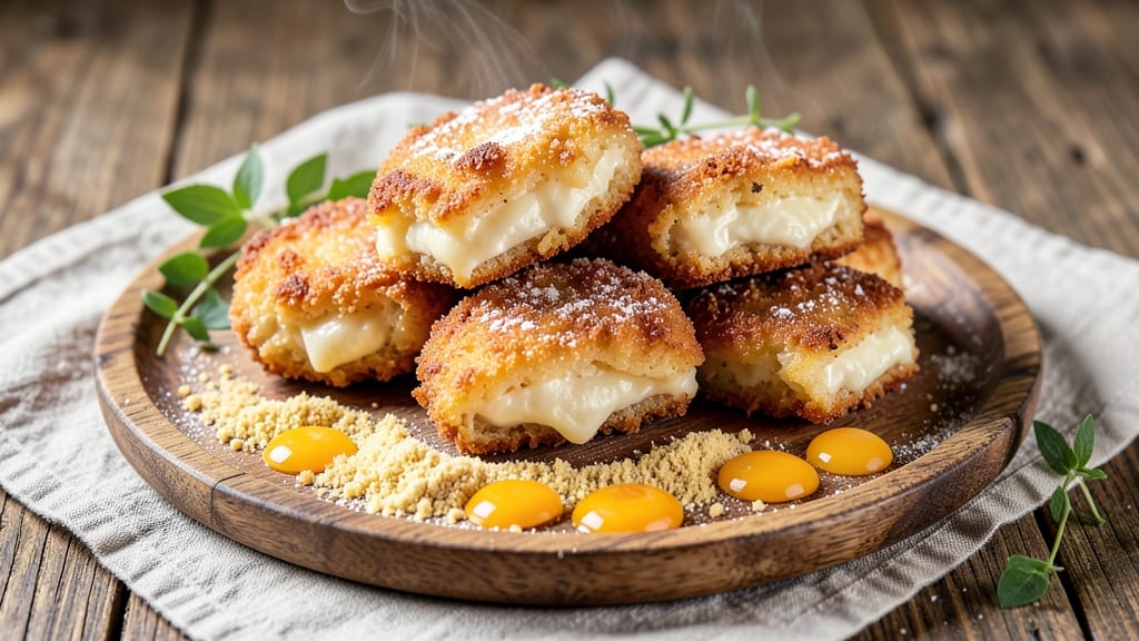 Amish Fried Cheese Fritters Recipe Ingredients: Crispy Bites With Gooey Cheese Hearts