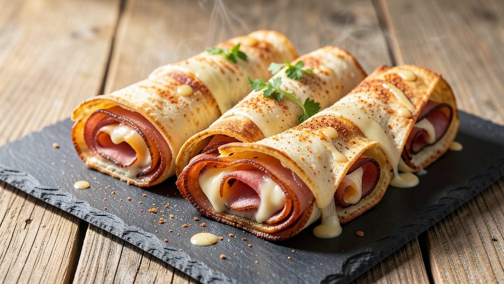 Baked Ham and Cheese Roll-Ups Recipe: Crispy Edges and Melty Pull-Apart Magic