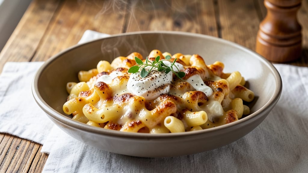 99 Restaurant Mac and Cheese Recipe: Triple-Layered Crunch With Warm Cheese Streaks
