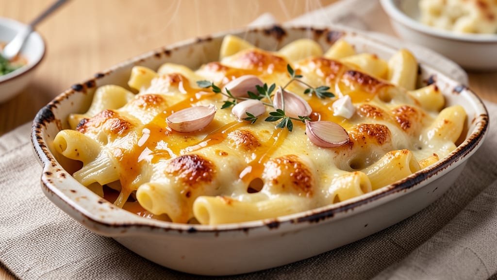 Baked Panera Mac and Cheese Recipe: Triple-Layered Crunch With Warm Cheddar Streaks