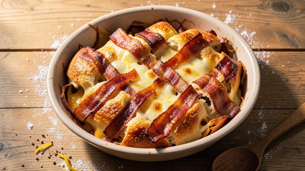 Bacon and Cheese Pull Apart Bread Recipe: Smoky Crunch Meets Melty Streaks