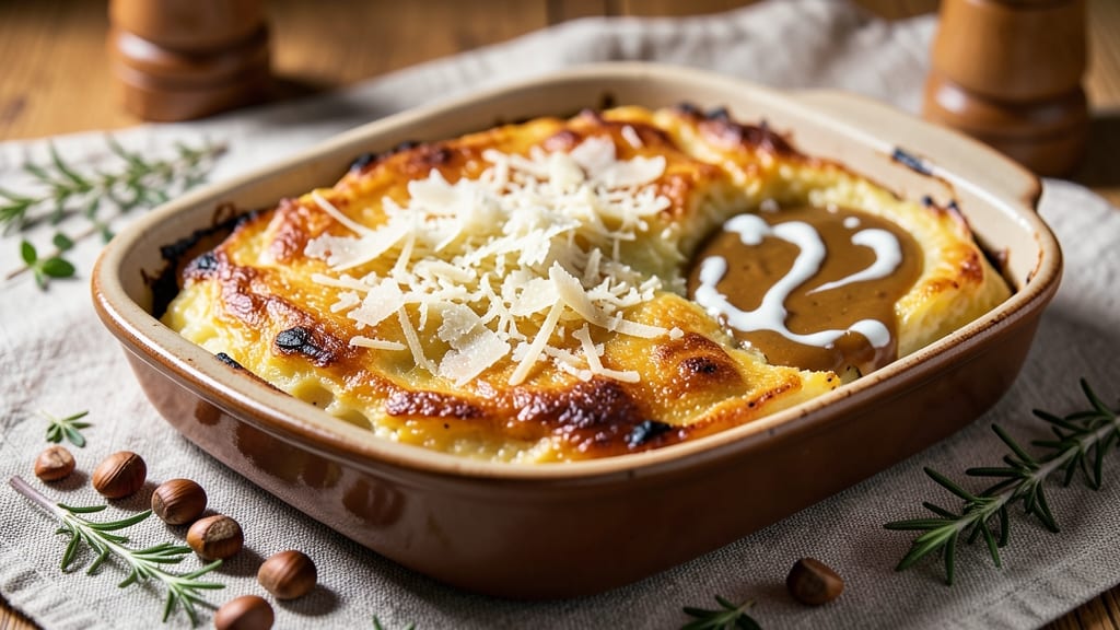 Baked Cheese Polenta Recipe: Golden Crust, Melty Stretch Every Bite
