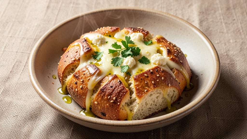 Arabic Cheese Bread Recipe: Flaky Layers Stuffed With Melty Akkawi Cheese