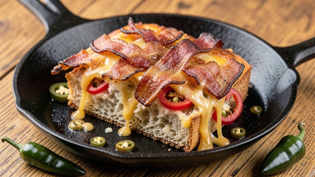 Bacon Jalapeño Cheese Bread Recipe: Smoky-Spicy Pull-Apart Loaf