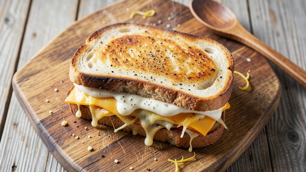 Alton Brown's Grilled Cheese Recipe: Crispy-Golden Crusts With Melty Cheese Magic